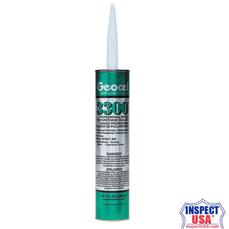 Geocel 3300 Professional Polyurethane Sealant (GC68101) White 10.3 Ounce