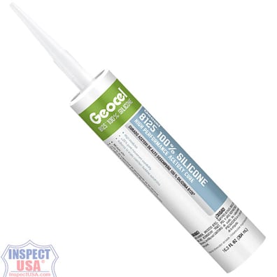 Geocel 8125 Silicone Acetoxy Cure Sealant (GC68111) Clear 10.3 Ounce