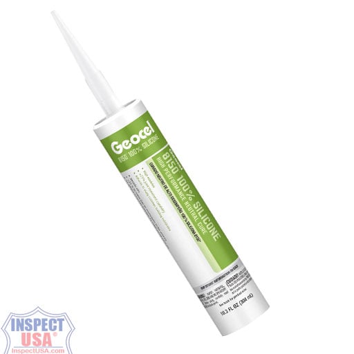 Geocel 8150 Neutral Cure Silicone Sealant (GC68125) Clear 10.3 Ounce