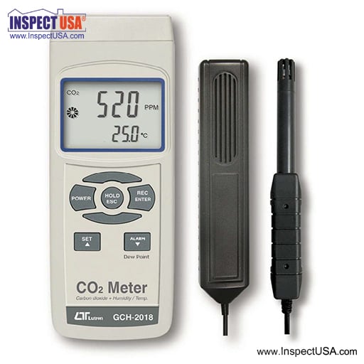 Lutron Carbon Dioxide Meter (GCH-2018) with Humidity & Temperature