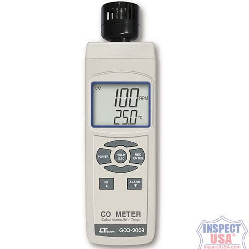 Lutron Precision Carbon Monoxide Meter (GC-2008) 1000PPM