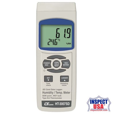 Lutron Humidity/Temp. Meter (HT-3007SD)