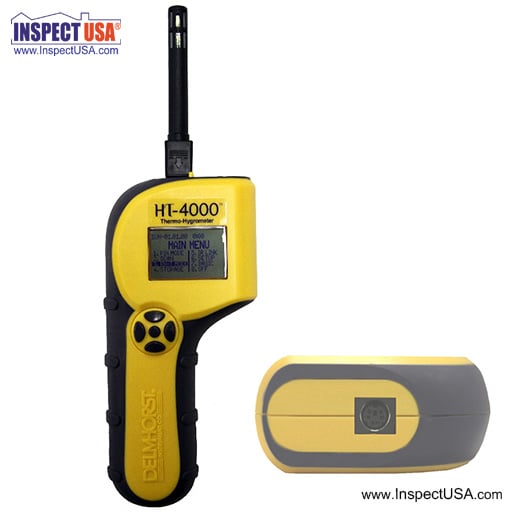 Delmhorst HT4000 Digital Thermo-Hygrometer with Case