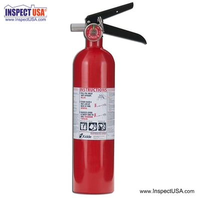 XR Kidde Rechargeable Fire Extinguisher (PRO-110) Class A, B and C