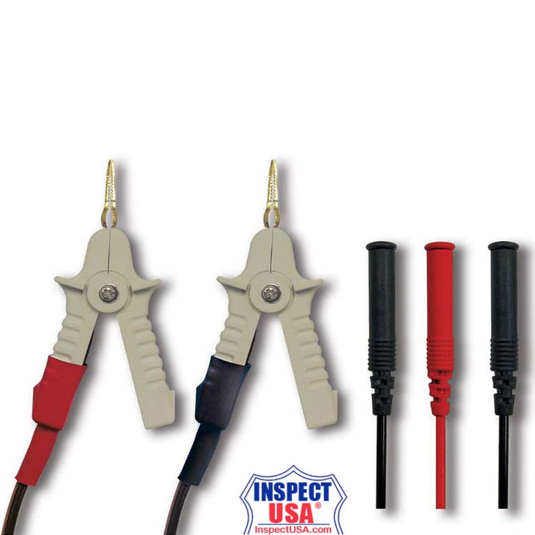Lutron Kelvin Alligator Clips (KV-05) with Banana Plugs