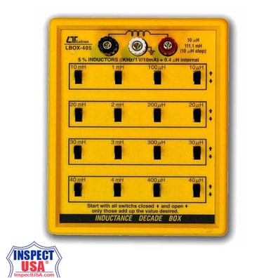 Lutron Inductance Decade Box (LBOX-405) 4 Inductance Decades