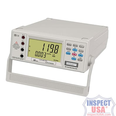 Bench Type Professional LCR Meter (LCR-9185SD) with Alligator Clips
