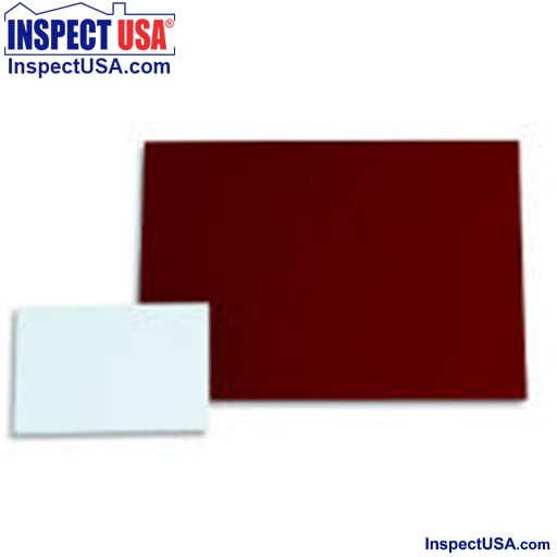 Leica Disto Double Side Target Plate 4.1" x 5.8" (563875) White/Brown