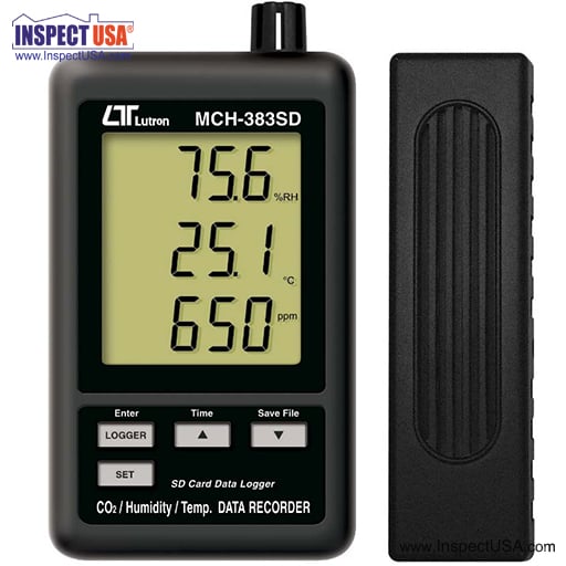 Air Quality Monitor (MCH-383SD) CO2, RH & Temp DataLogging