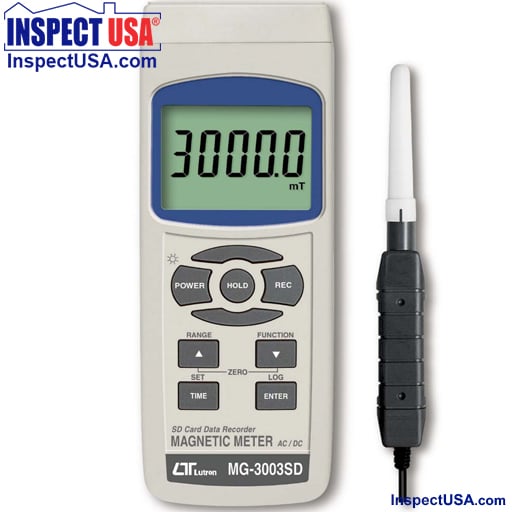 ACDC Magnetic Meter (MG-3003SD) with Data Logging