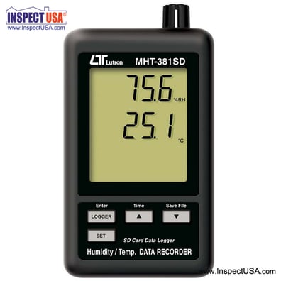 Datalogger Temperature and Humidity (MHT-381SD) Automatic