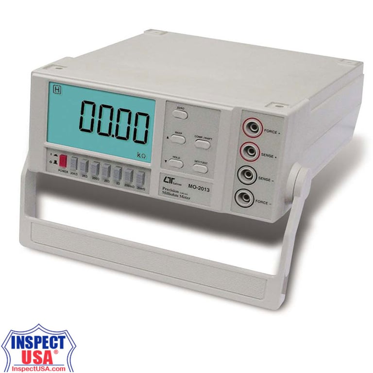 Lutron Benchtop Milli-Ohm Meter (MO-2013) with Leads