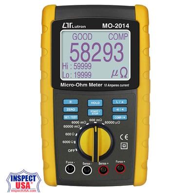 Megger Micro-Ohm Meter (MO-2014) Ruggedized with Leads
