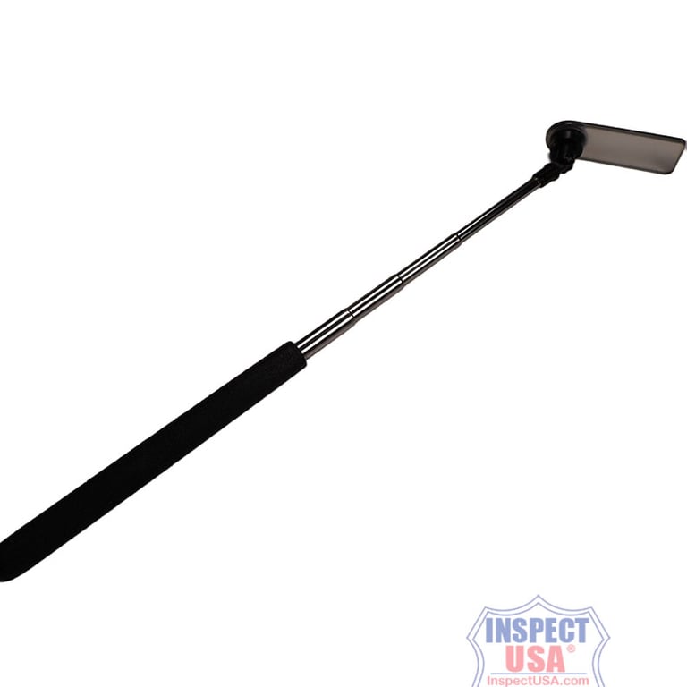 ACRYLIC Inspection Mirror .75" x 2.4" (MR01) Extends to 25"