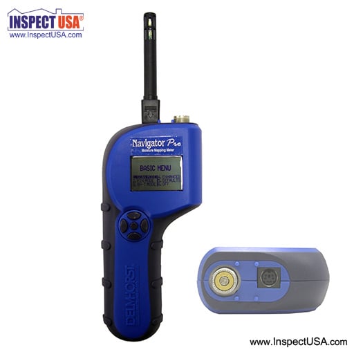 Delmhorst Navigator Pro 3 in 1 Moisture Meter & Hygrometer with Case