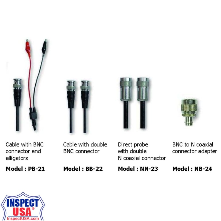 Lutron Coaxial Cable (BB-22) Double BNC Connector