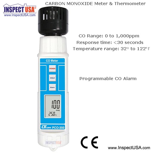 2-in-1 Pen Type CO Detector & Thermometer (PCO-350) with Alarm
