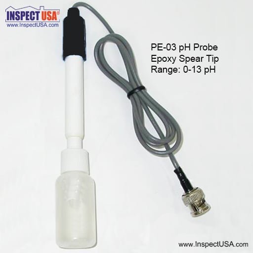 Spear Tip Electrode 0-13 pH (PE-03) Penetration Probe