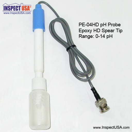 Spear Tip Electrode 0-14 pH (PE-04HD) Epoxy Penetration Probe