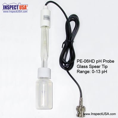 Spear Tip Electrode 0-13 pH (PE-06HDA) Penetration Probe