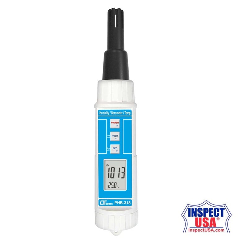 Lutron Humidity/Barometer Temp. Meter (PHB-318)