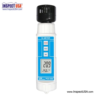 Oxygen Meter 0 to 30% (PO2-250) with Temperature
