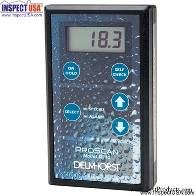 Delmhorst ProScan Non-Invasive Pinless Moisture Meter with Case