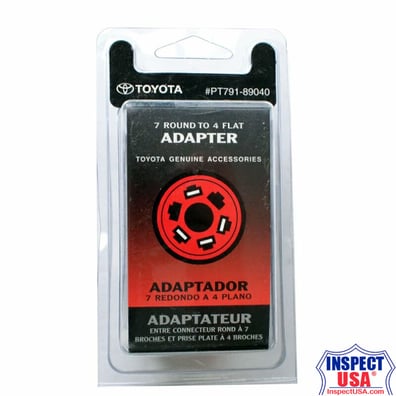 Toyota Towing, Adapter (PT791-89040) 7round to 4flat