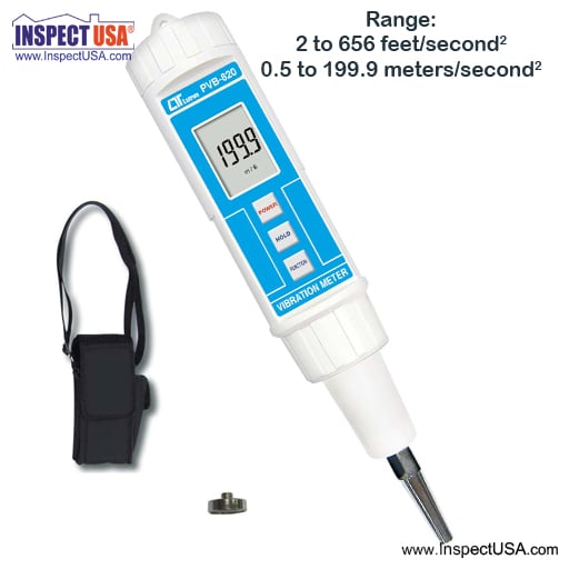Vibration Meter (PVB-820) Pen-Type with Magnetic Mount