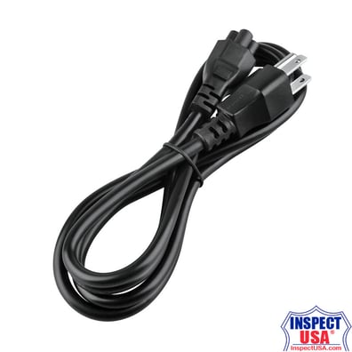 Power Cord 72" With Ground 5-15P (PXT-NB3) IEC60320C5 Clover