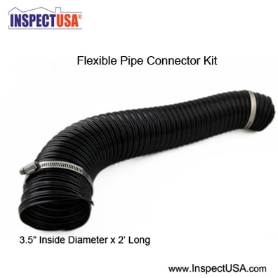 Flexible Pipe Connector Kit (79019) 3.5" ID x 24" Long