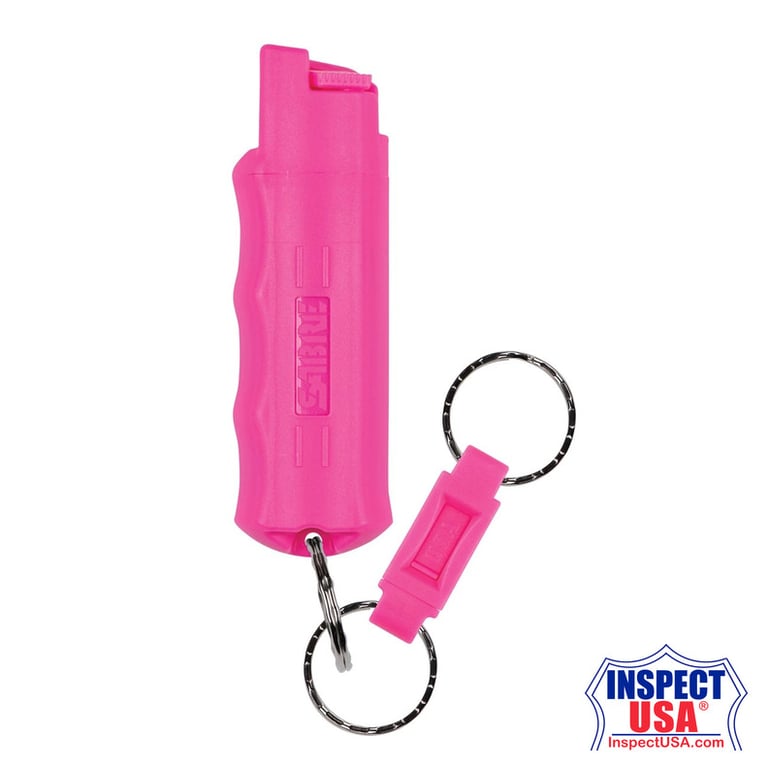 Sabre Red USA Defense Spray W/pink Hard Case