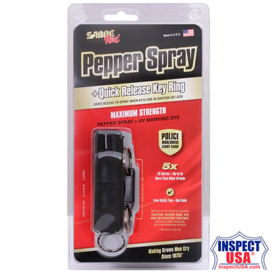 Sabre Pepper Gas w/ Hard Case Special Formula HC-14-US