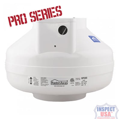 RadonAway Pro-Series 6" Radon Mitigation Fan (RP265) 5Year Warranty