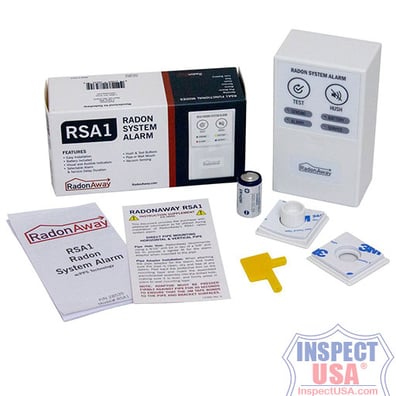 Alarm Vacuum Sensing Mitigation System (RSA1) RadonAway