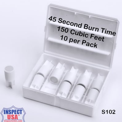 Smoke Emitter White 150 Cubic Feet (S102) 45 Second Burn 10 PACK