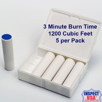 Smoke Emitter: Blue 1200 Cubic Feet (S104-BL) 3 Minutes 5 PACK