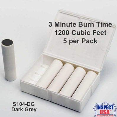 Smoke Emitter: Grey 1200 Cubic Feet (S104-DG) 3 Minutes 5 PACK