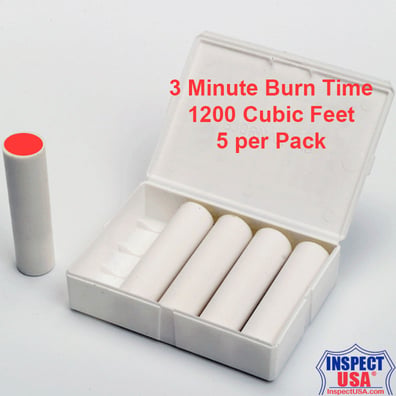 Smoke Emitter: Red 1200 Cubic Feet (S104-R) 3 Minutes 5 PACK