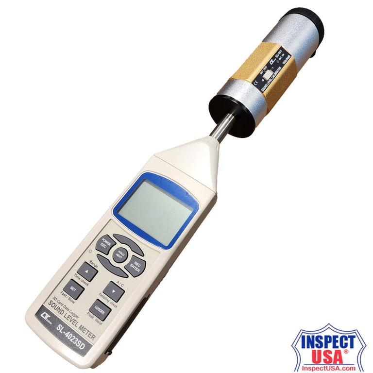 Sound Level Meter Digital 30-130 dB (DSM-CALKIT) with Calibrator