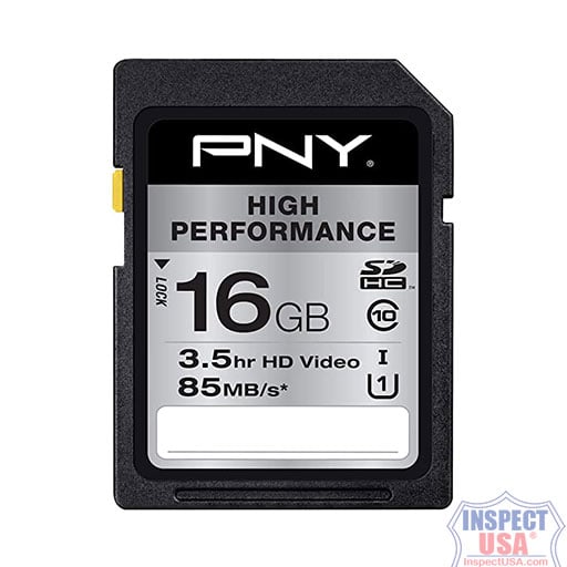 SD Memory Card PNY 85 MB/s (SD-16GB) 16gB Class 10