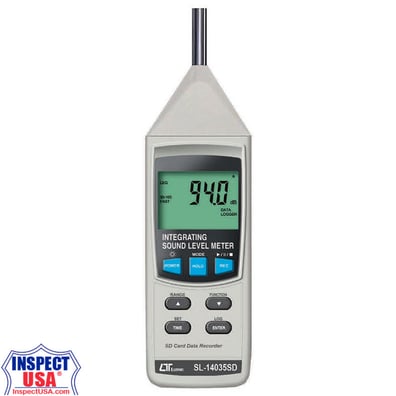 Lutron Integrating Sound Level Meter (SL-14035SD) Datalogging