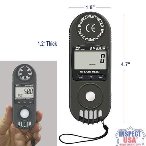 Pocket Solar UV Intensity Meter (SP-82UV) Wide Range