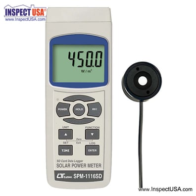 Solar Power BTU Meter 3 Function (SPM-1116SD) DataLogging