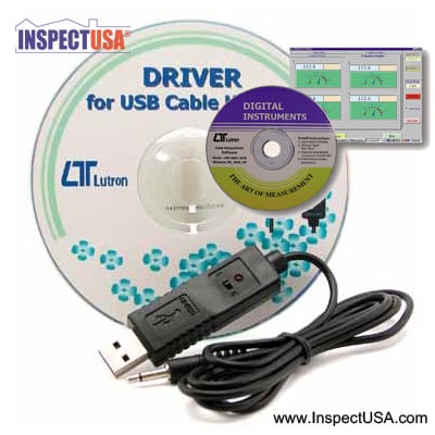 Lutron Logging Software (USB-2005) Windows with USB Cable