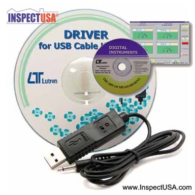 Lutron Logging Software (USB-2005) Windows with USB Cable