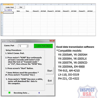 Lutron Data Acquisition Software (SW-E2005) Windows