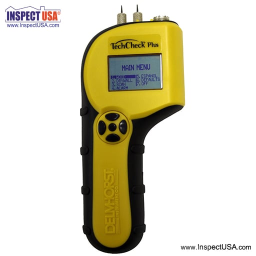 Delmhorst TechCheck Plus Dual Mode Moisture Meter with Case