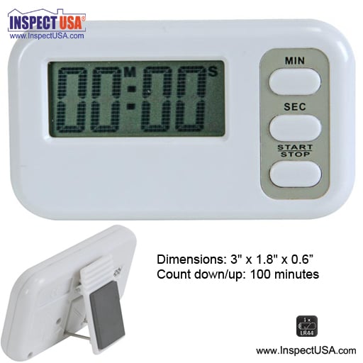 Countdown Timer with Alarm (TIMER10) 0-100 Minutes