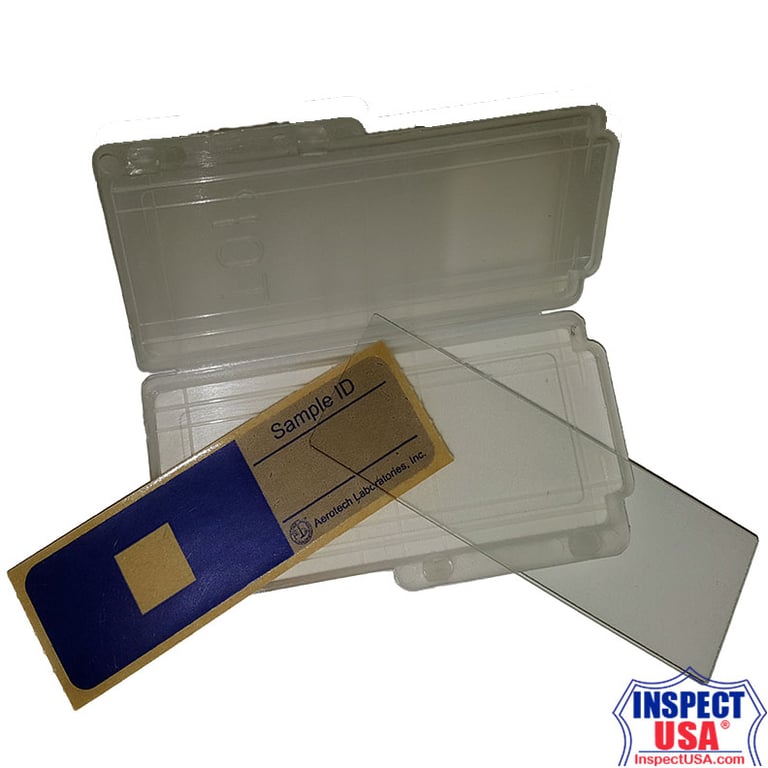 Tape Lift Mold Sampling Slide (TL-2) Surface